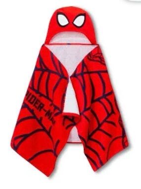 MARVEL Spider Man hooded towel